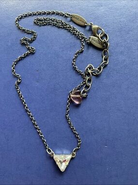 Sabika triangle crystal necklace